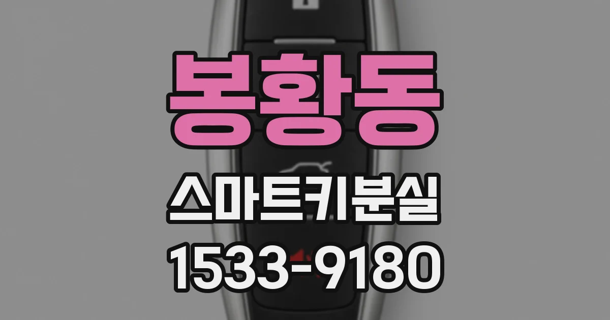 봉황동 스마트키분실