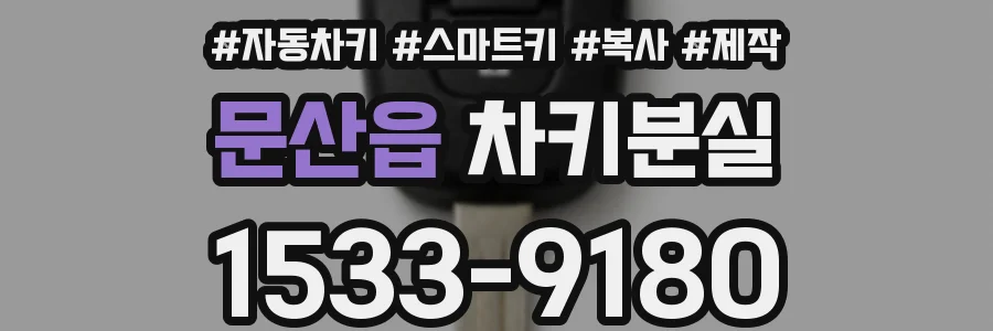 문산읍 차키분실