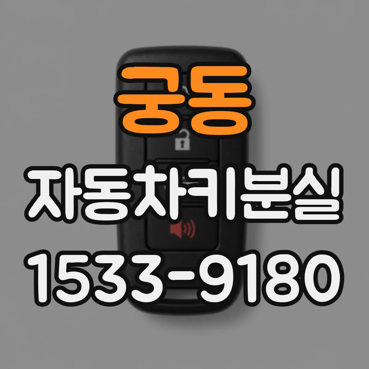 궁동 자동차키분실