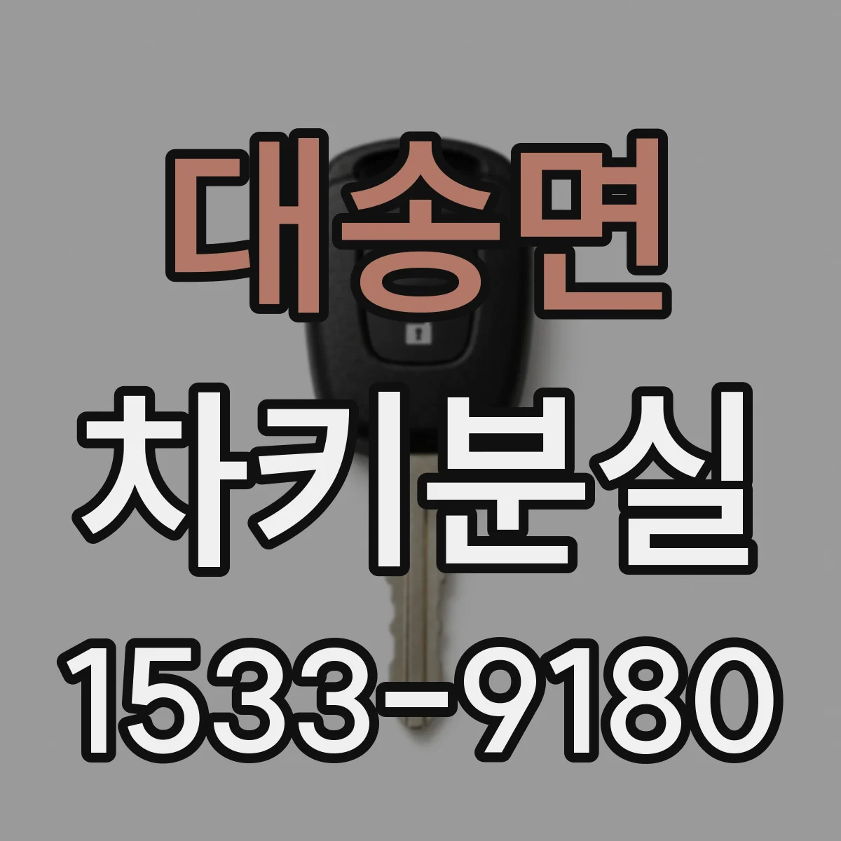 대송면 차키분실