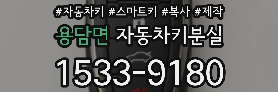 용담면 자동차키분실