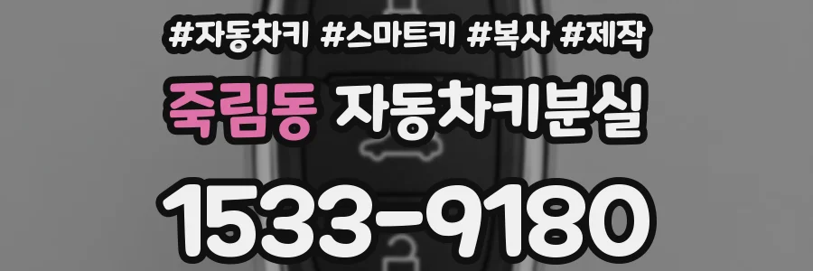 죽림동 자동차키분실