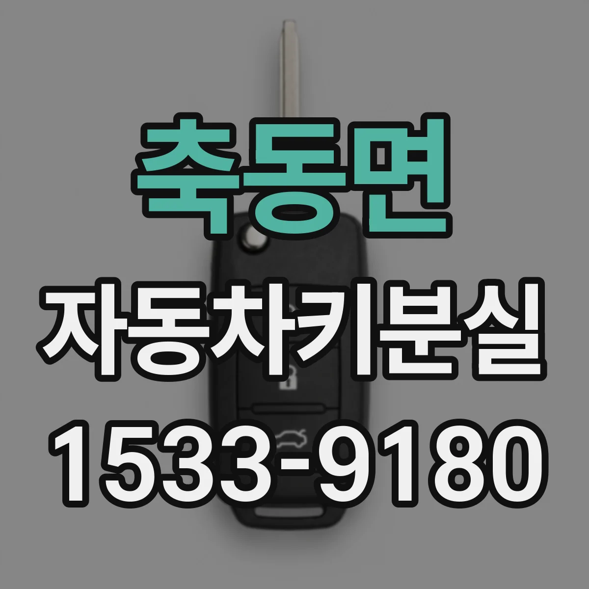 축동면 자동차키분실