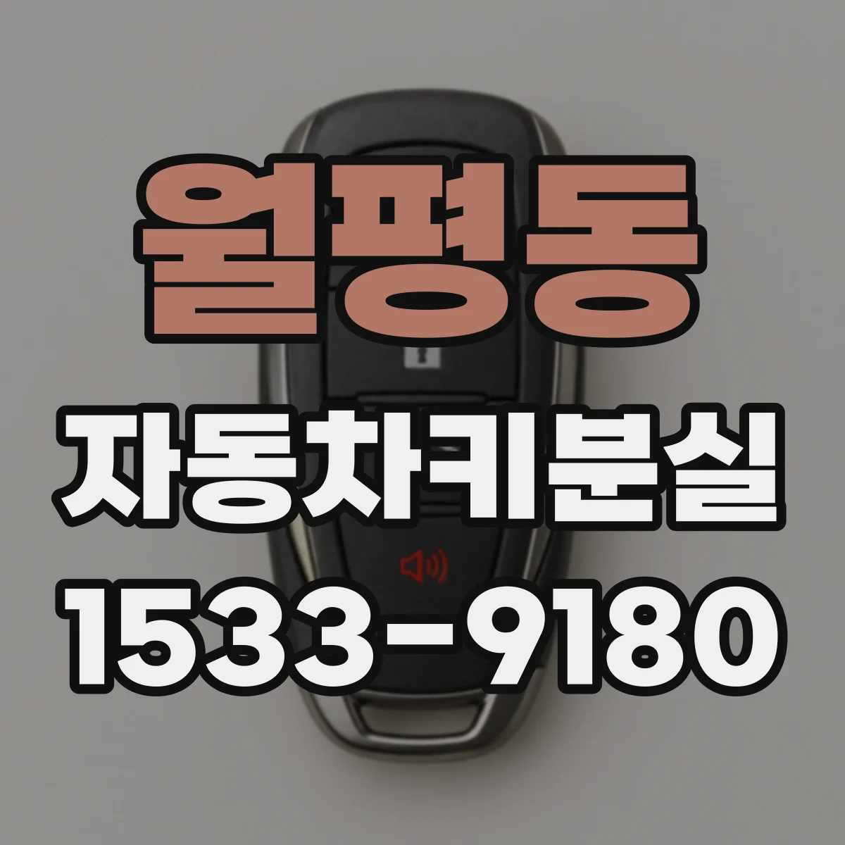 월평동 자동차키분실