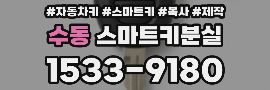 수동 스마트키분실