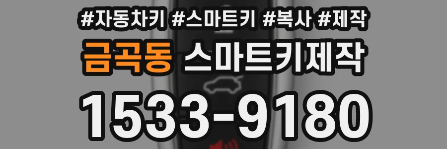 금곡동 스마트키제작