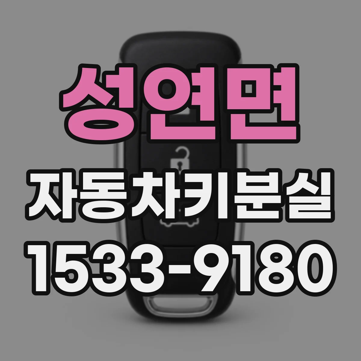 성연면 자동차키분실