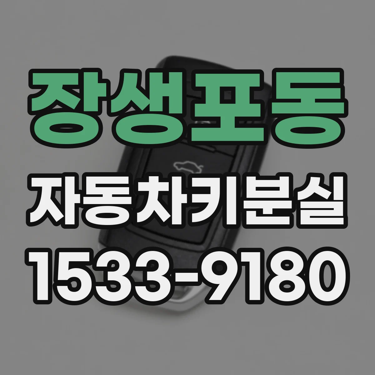 장생포동 자동차키분실