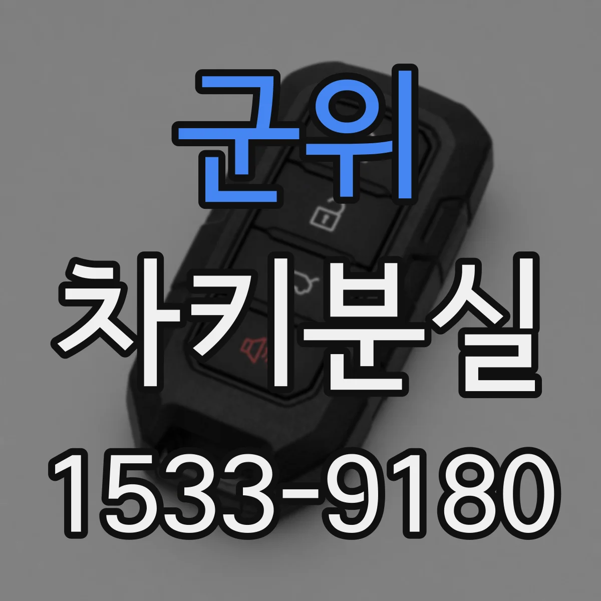 군위 차키분실