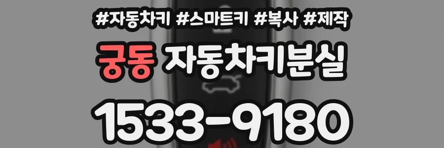궁동 자동차키분실