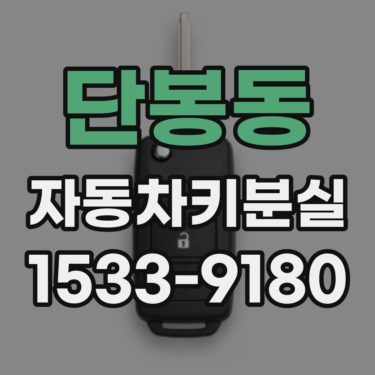 단봉동 자동차키분실