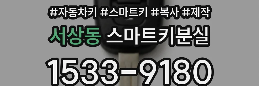 서상동 스마트키분실