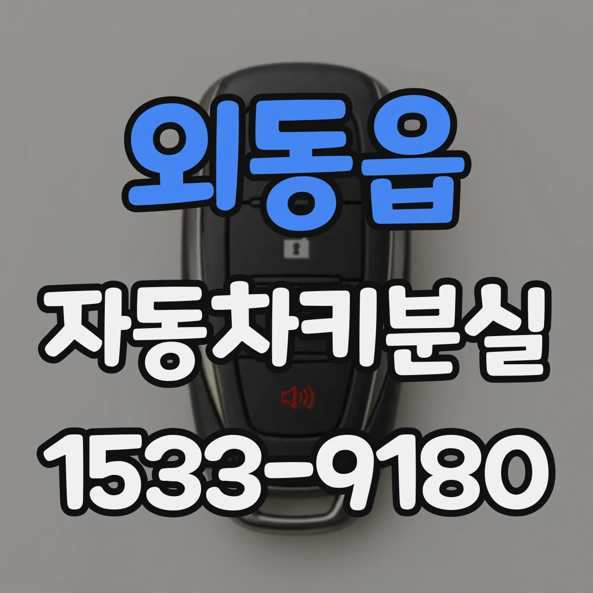 외동읍 자동차키분실