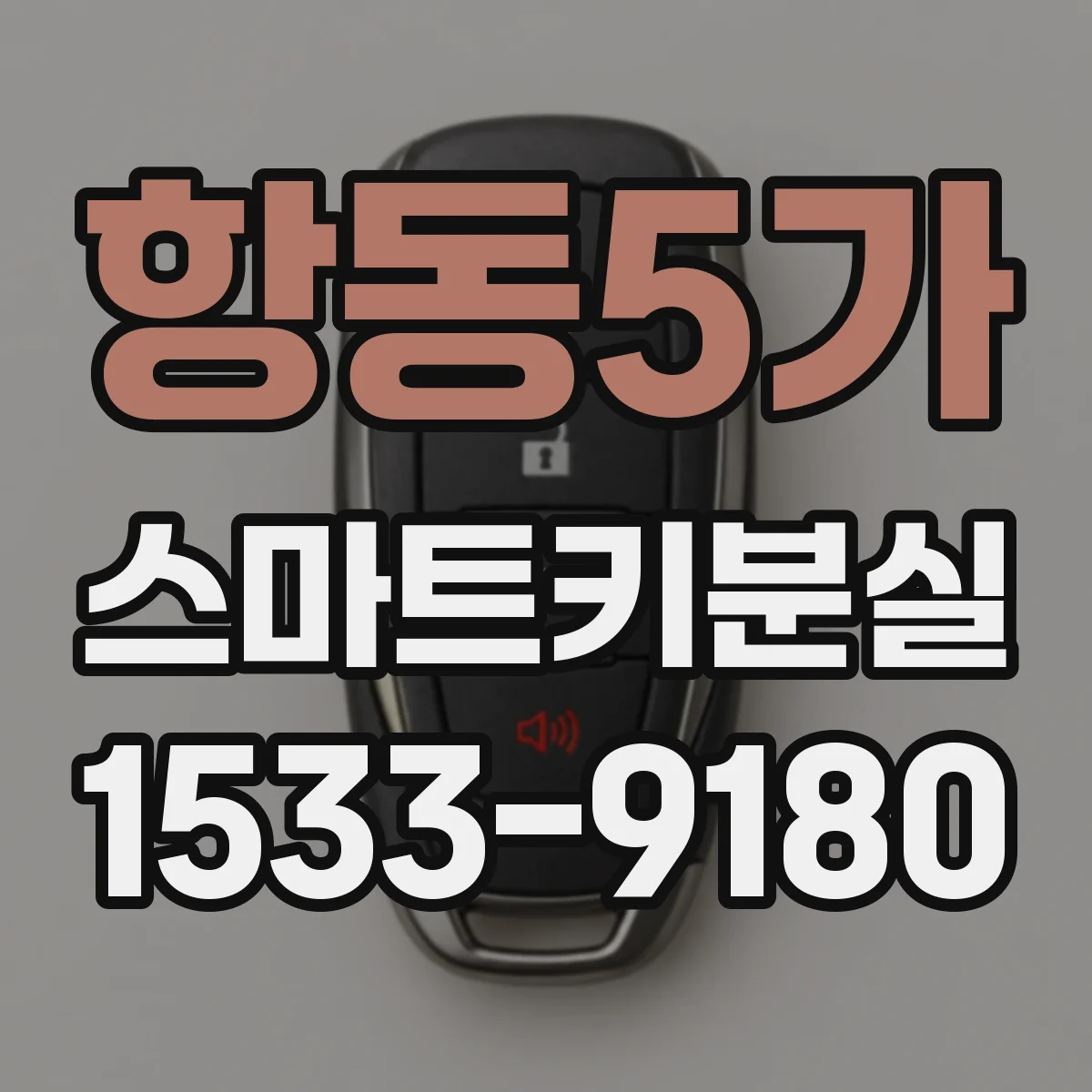 항동5가 스마트키분실