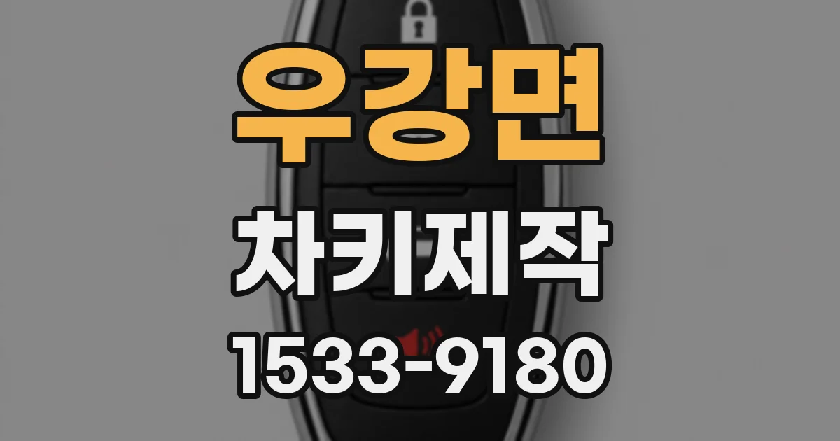 우강면 차키제작