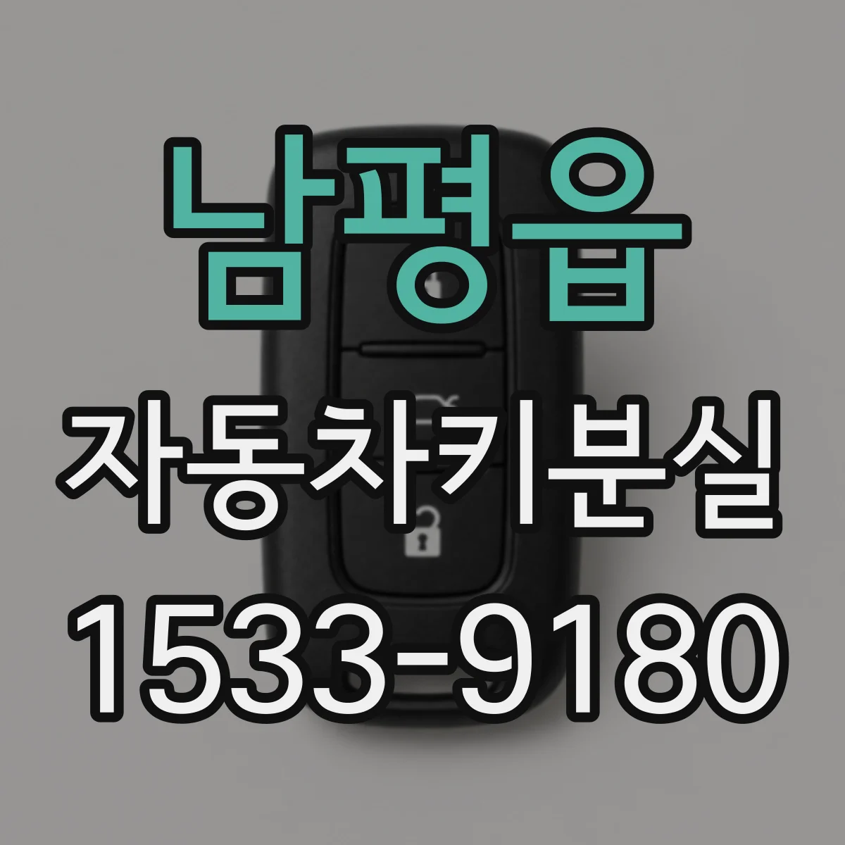 남평읍 자동차키분실