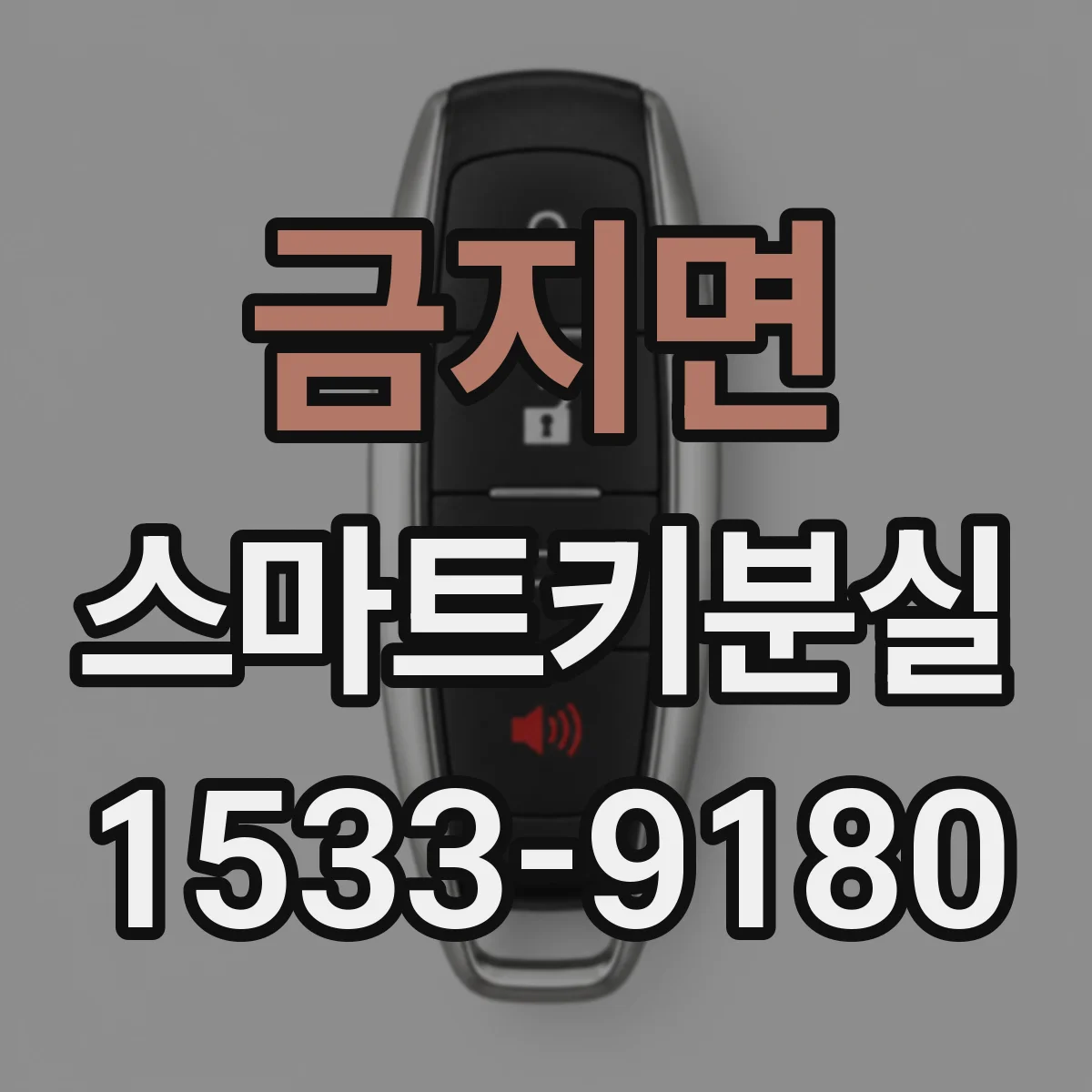 금지면 스마트키분실