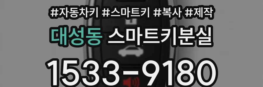 대성동 스마트키분실