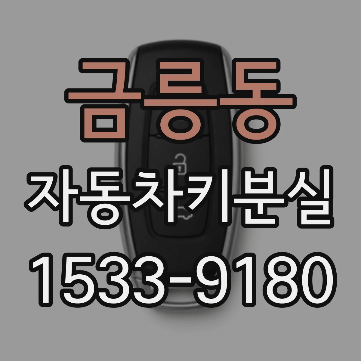 금릉동 자동차키분실