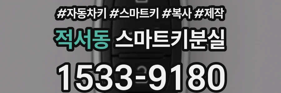 적서동 스마트키분실