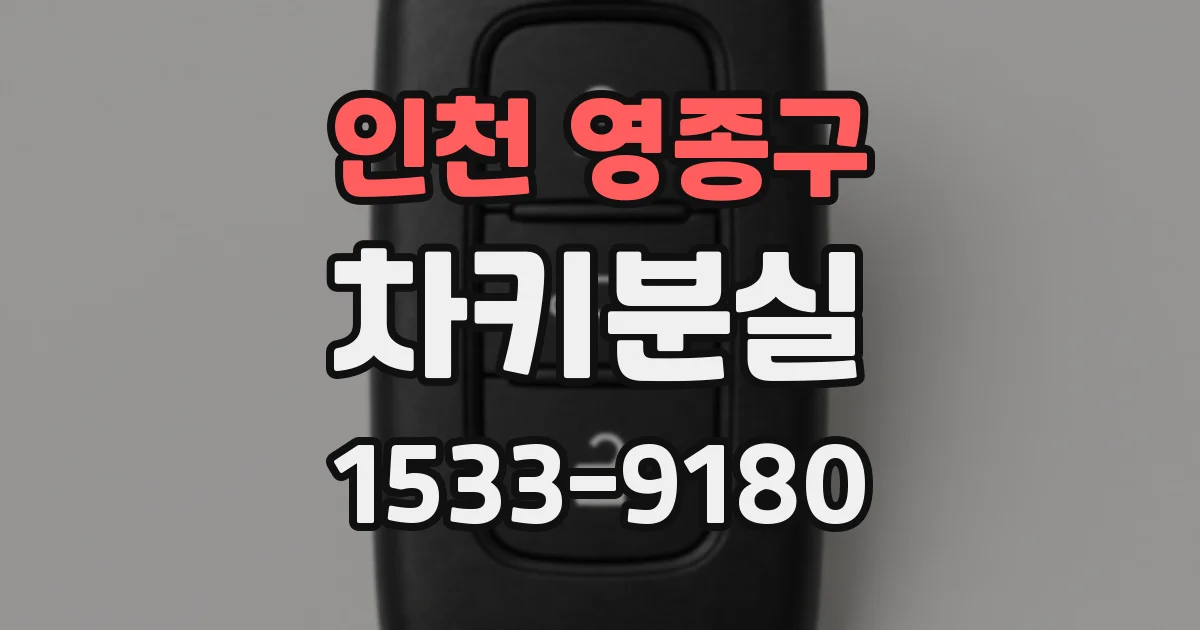 인천 영종구 차키분실