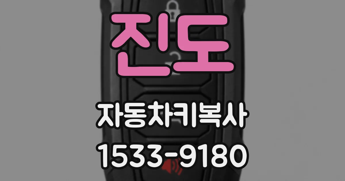 진도 자동차키복사