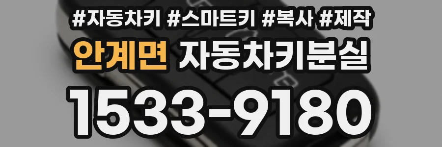 안계면 자동차키분실