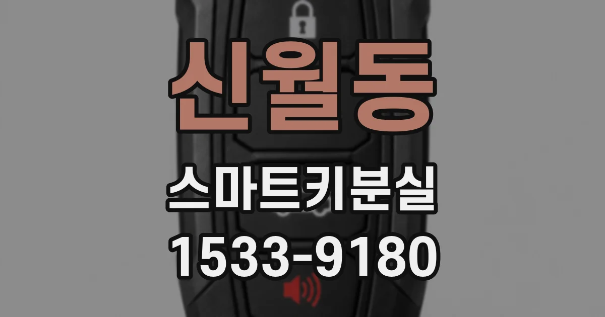 신월동 스마트키분실