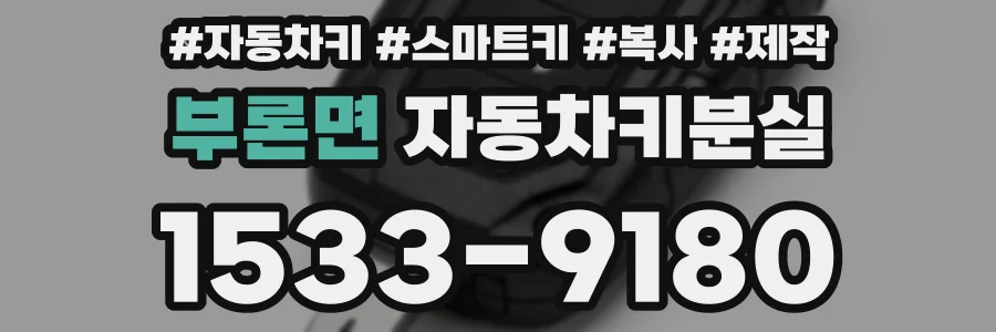 부론면 자동차키분실