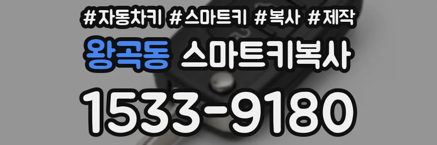 왕곡동 스마트키복사
