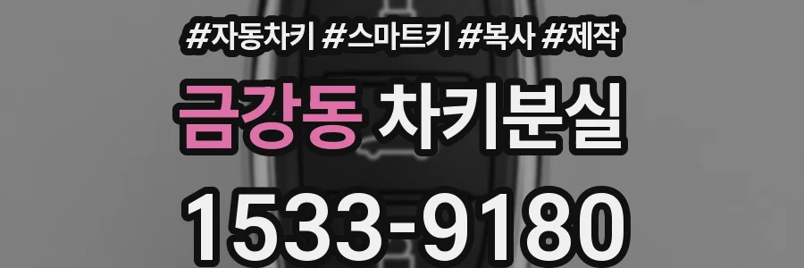 금강동 차키분실