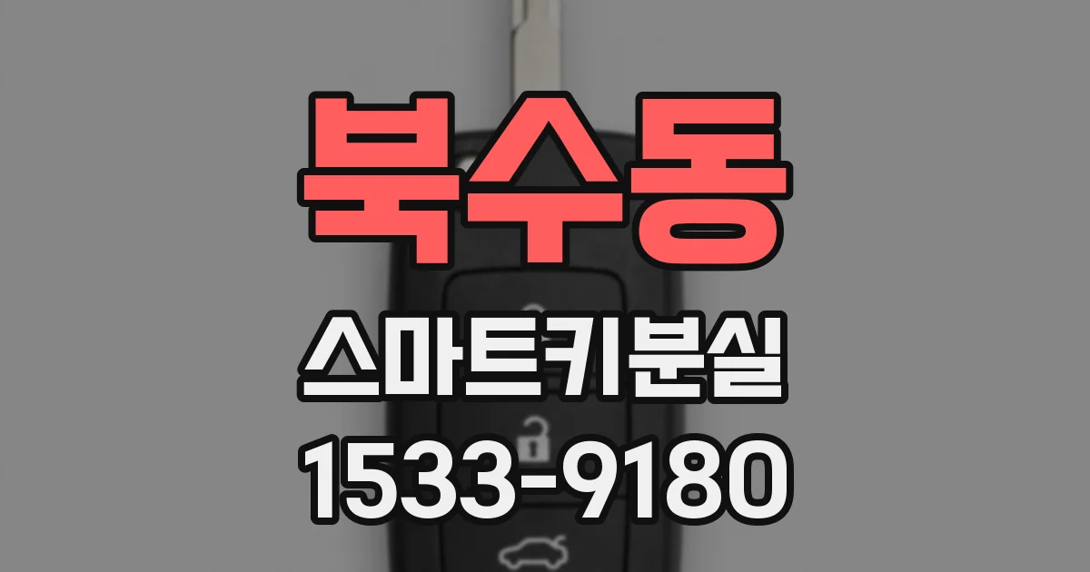 북수동 스마트키분실