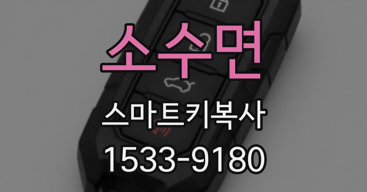소수면 스마트키복사