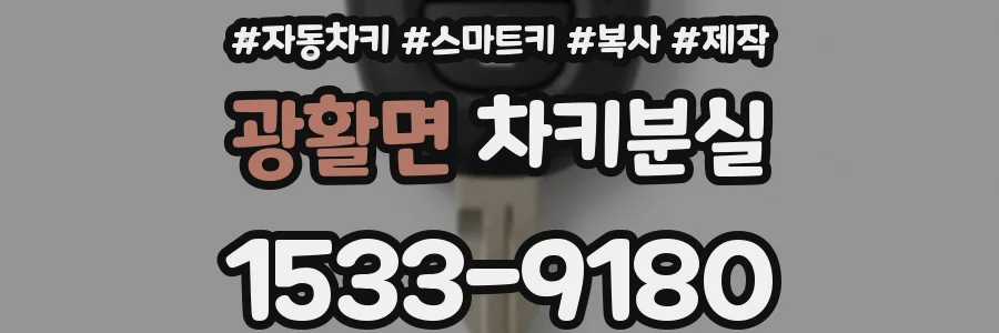 광활면 차키분실