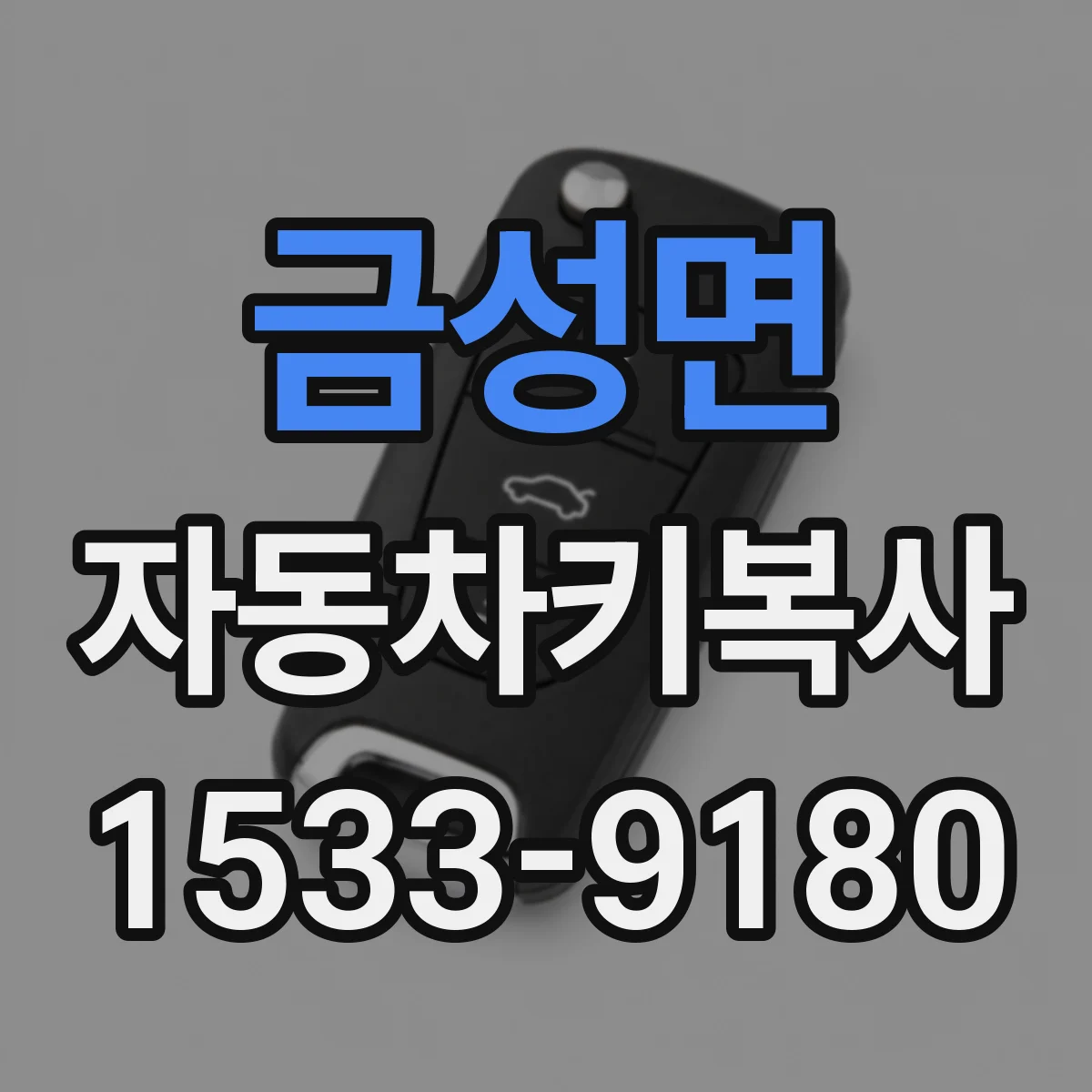 금성면 자동차키복사