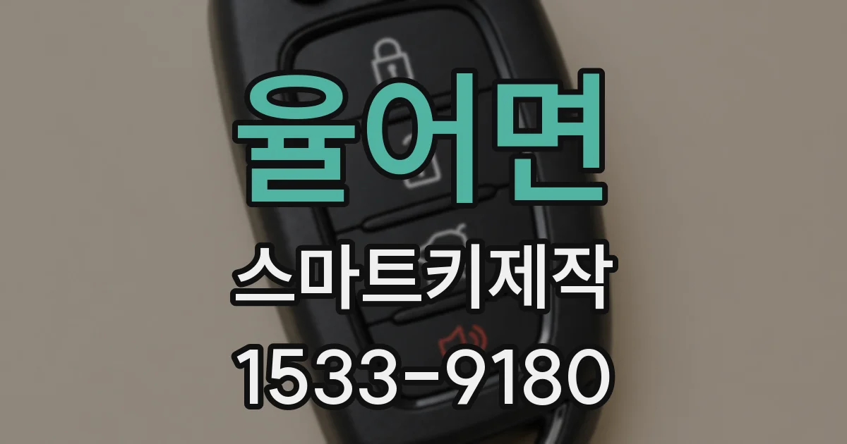 율어면 스마트키제작
