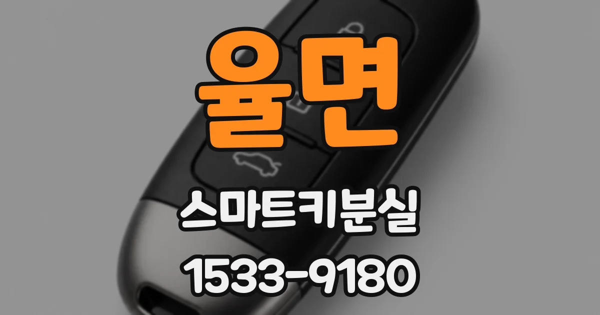 율면 스마트키분실