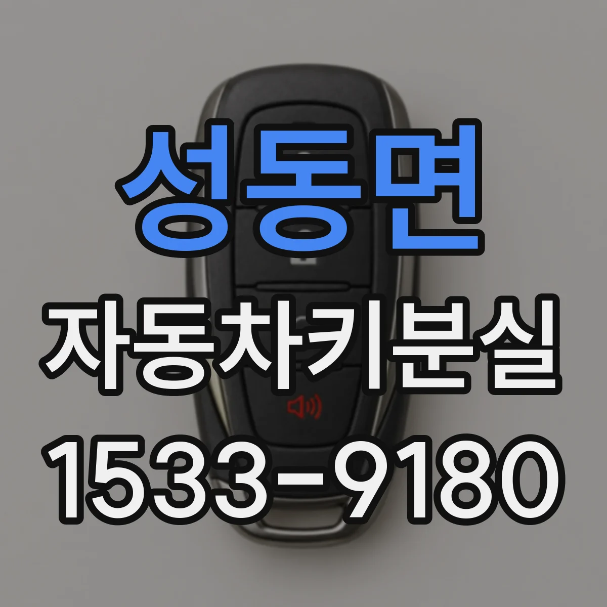 성동면 자동차키분실