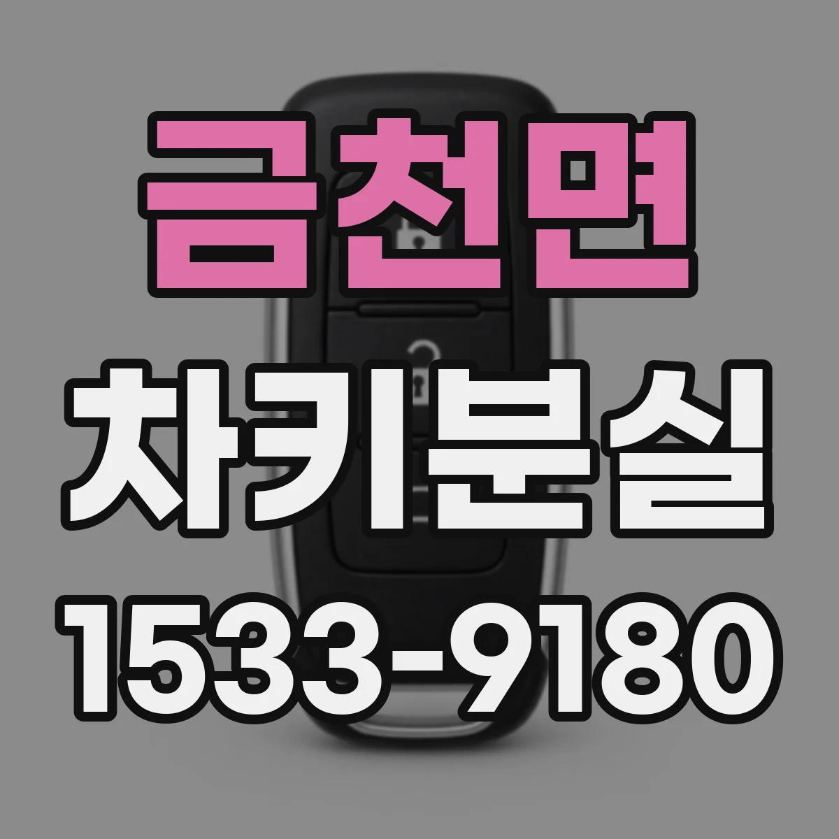 금천면 차키분실