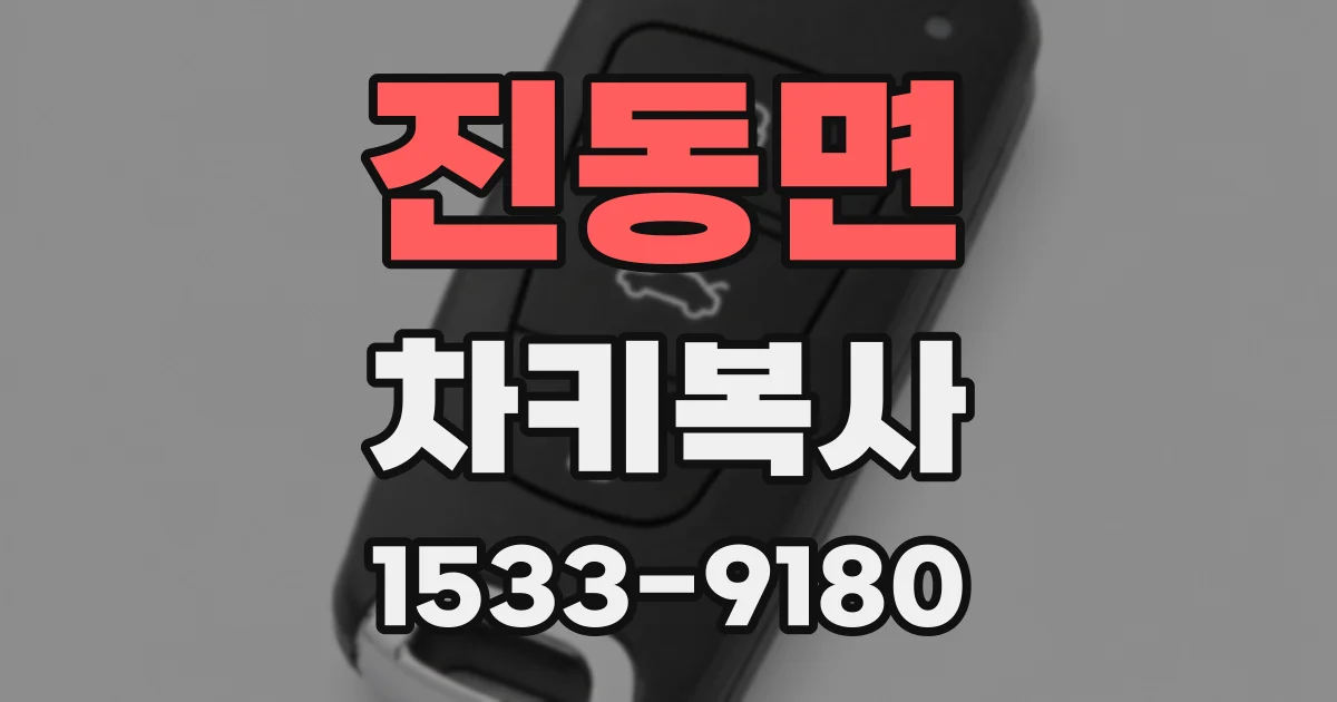 진동면 차키복사
