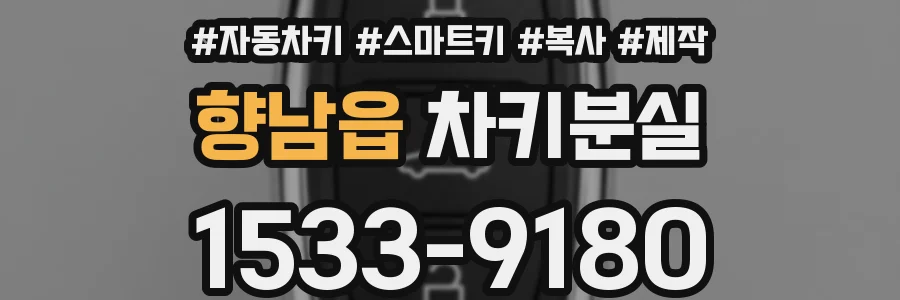 향남읍 차키분실