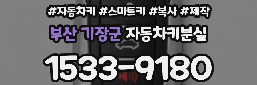 부산 기장군 자동차키분실
