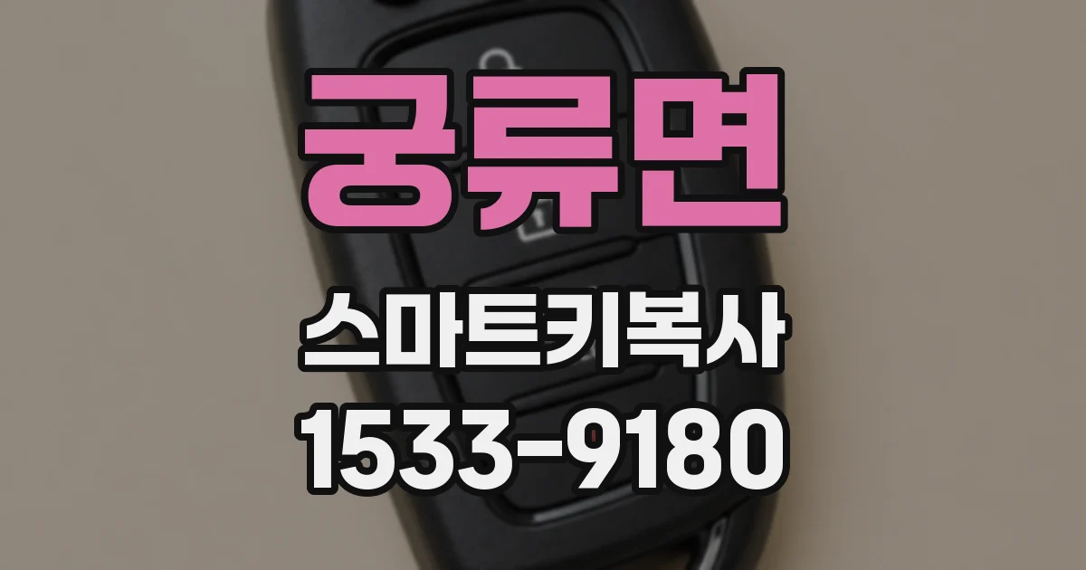 궁류면 스마트키복사