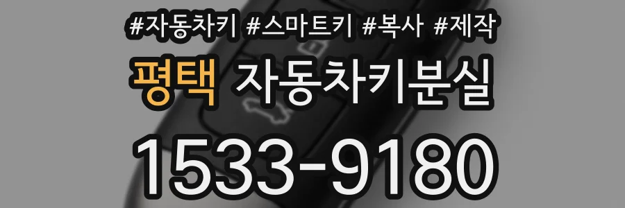 평택 자동차키분실