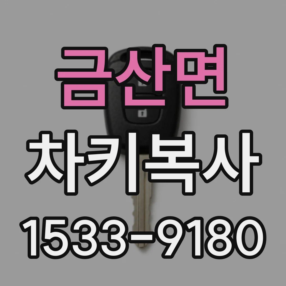 금산면 차키복사