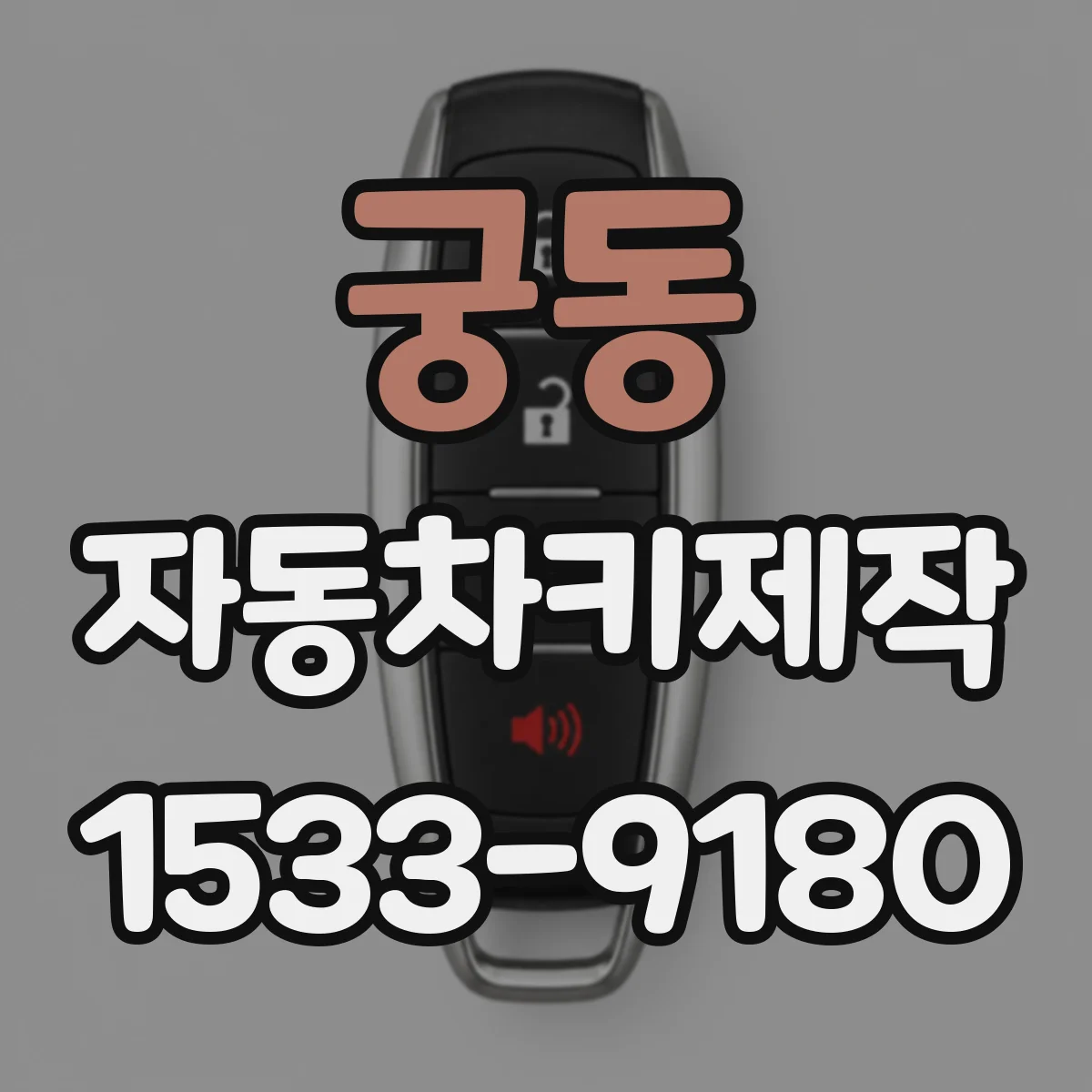궁동 자동차키제작