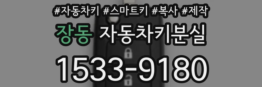 장동 자동차키분실