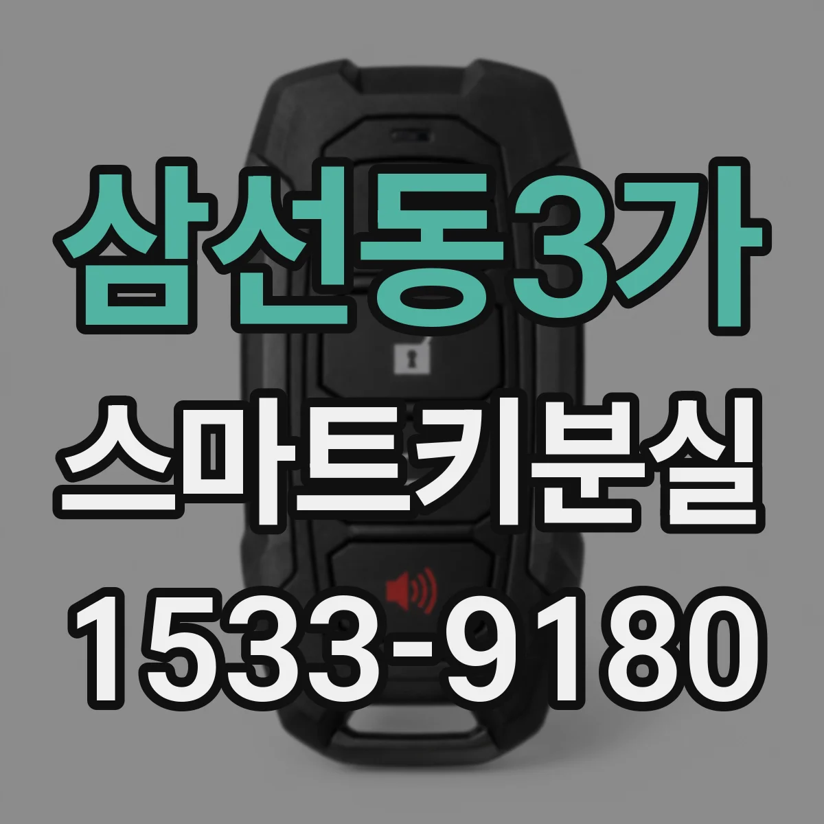 삼선동3가 스마트키분실