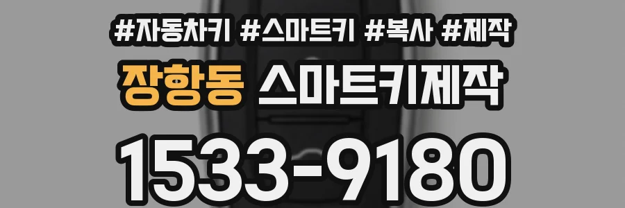 장항동 스마트키제작