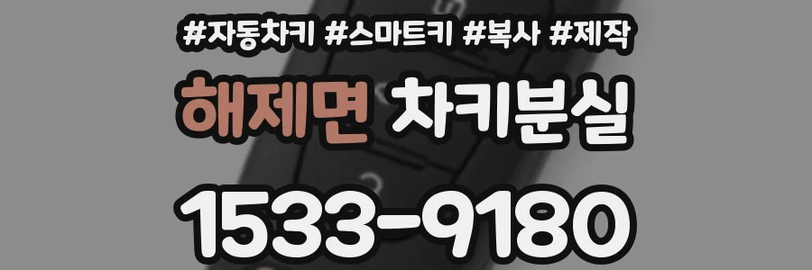해제면 차키분실